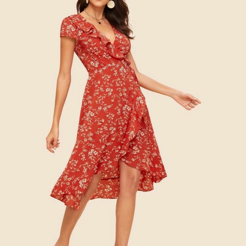 Summer Wrap Dress S-M/6